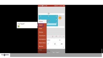How to add pictures in MS PowerPoint mobile app