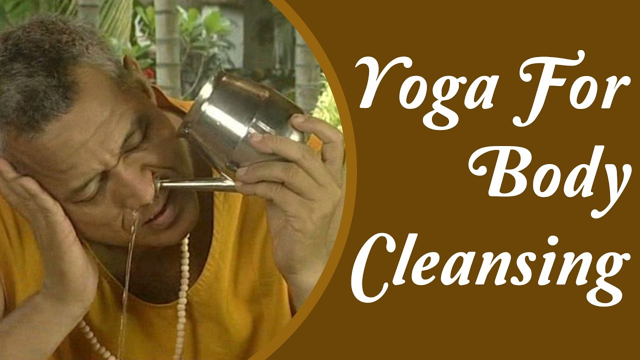 Yoga & Body Cleansing: Jal Neti, Sutra Neti, Kunjal Kriya | Yoga Tutorial In Hindi body paint colori