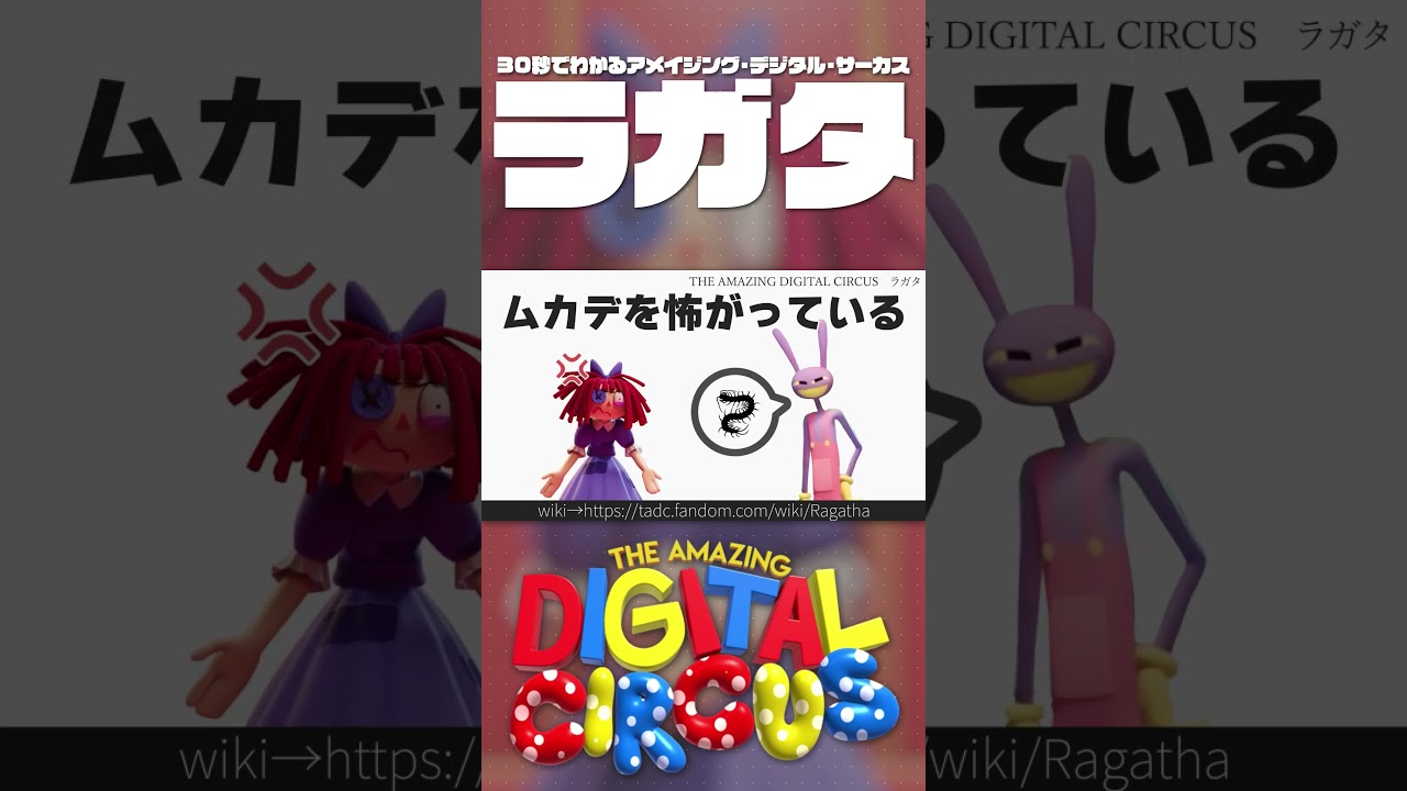 ラガタってどんなキャラクター？【アメイジング・デジタル・サーカス