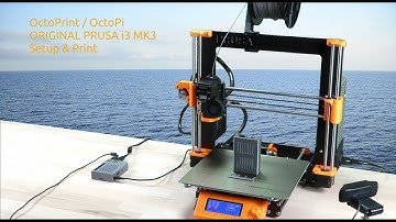 OctoPi setup for Original Prusa i3 MK3