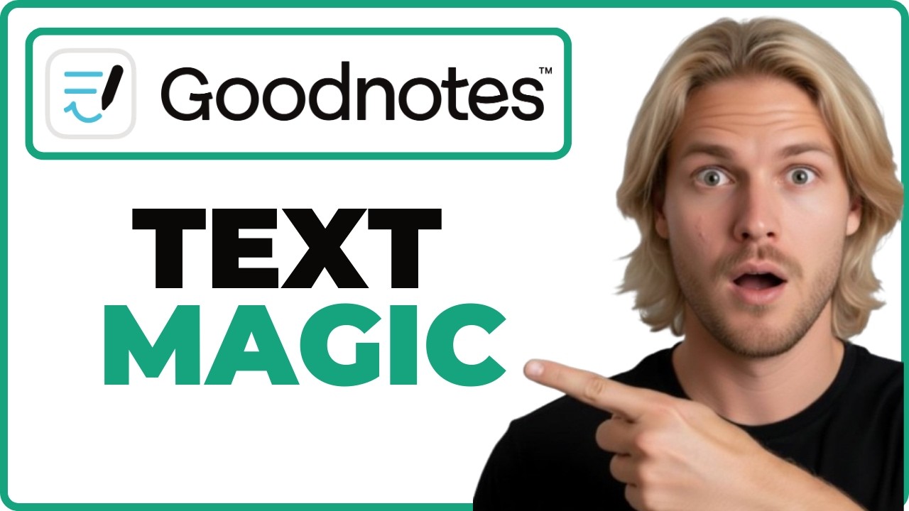How To Convert Handwriting To Text In GoodNotes 6 (Full Guide) - YouTube