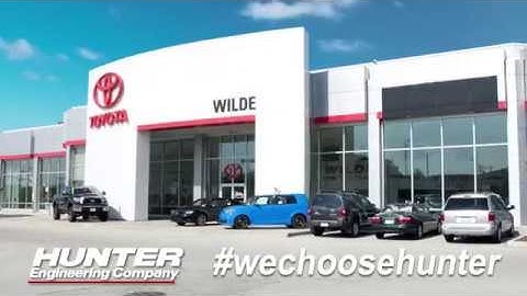 Wilde Toyota Chooses Hunter Engineering Quick Tread® #WeChooseHunter