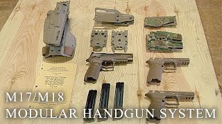 Meet The US Army's New Pistols: M17/M18 Modular Handgun System
