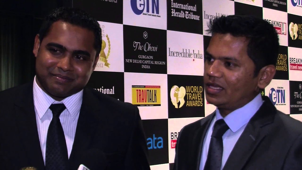 Kiran Sonawane & Shuhan Ahmed, Baros Maldives, at World Travel Awards Grand Final 2012