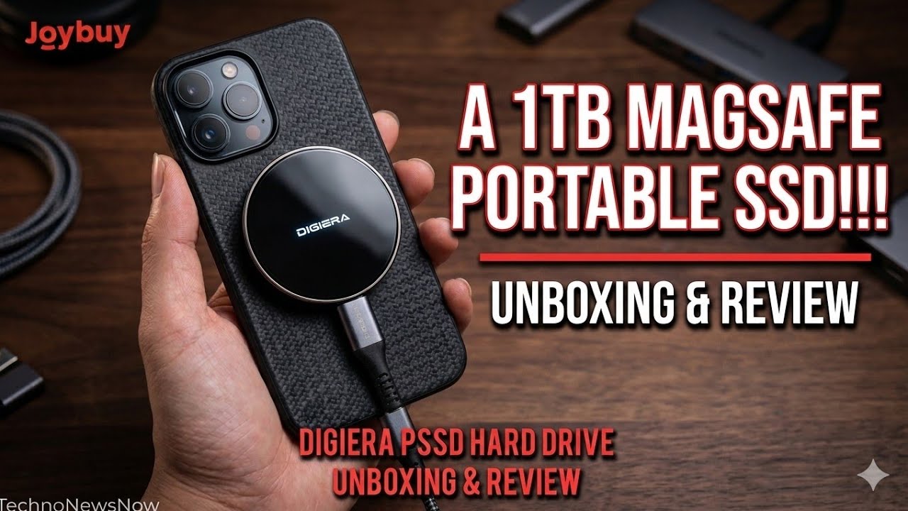 Joybuy DigiEra LPS2000M MagSafe Portable SSD 1TB Unboxing & Review