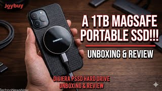 Joybuy DigiEra LPS2000M MagSafe Portable SSD 1TB Unboxing & Review | The Most Compact Hard Drive?