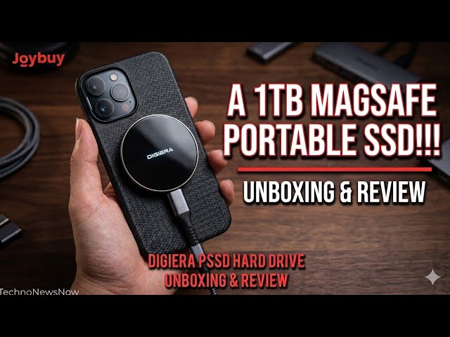 Joybuy DigiEra LPS2000M MagSafe Portable SSD 1TB Unboxing & Review