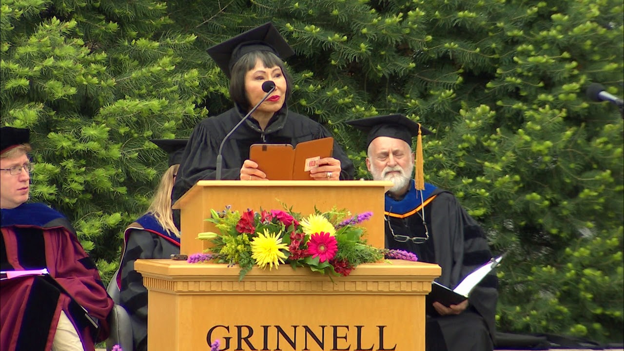 Amy Tan, Commencement Address — 2019 Grinnell College YouTube