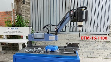 Máy ta rô cần điện servo M16 ETM-16-1100 UNIFAST kèm full collect - Electric servo tapping machine