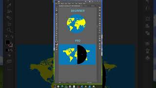 Rotate the Earth 360° in Adobe Illustrator 2025 | 3D Globe Effect Tutorial #Shorts #graphicsdesign