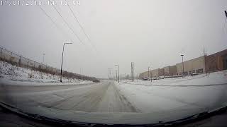 Car Spins Out - My First Dash Cam Video