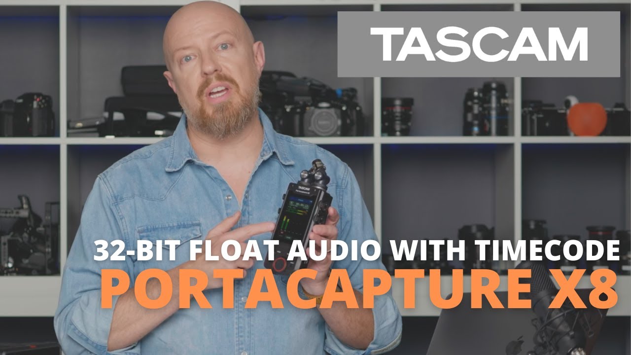 TASCAM Portacapture X8 Timecode Feature and How 32Bit Float Audio