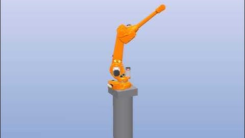 ABB Robotics IRB 4600 - Shelf capability simulation