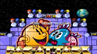Pac-Attack PS1 - Title