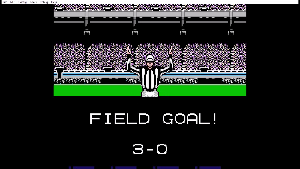 Tecmo Super Bowl 91.5 Yard Field Goal YouTube