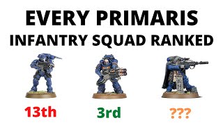 Every Primaris Infantry Squad Ranked - Best New Space Marine Foot Troops?