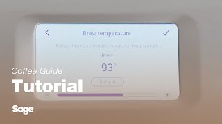 The Oracle Touch The Importance Of Adjusting Your Brew Temperature Sage Appliances Uk