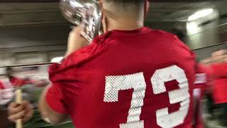 Chase Young and the Buckeyes Perform Script Ohio