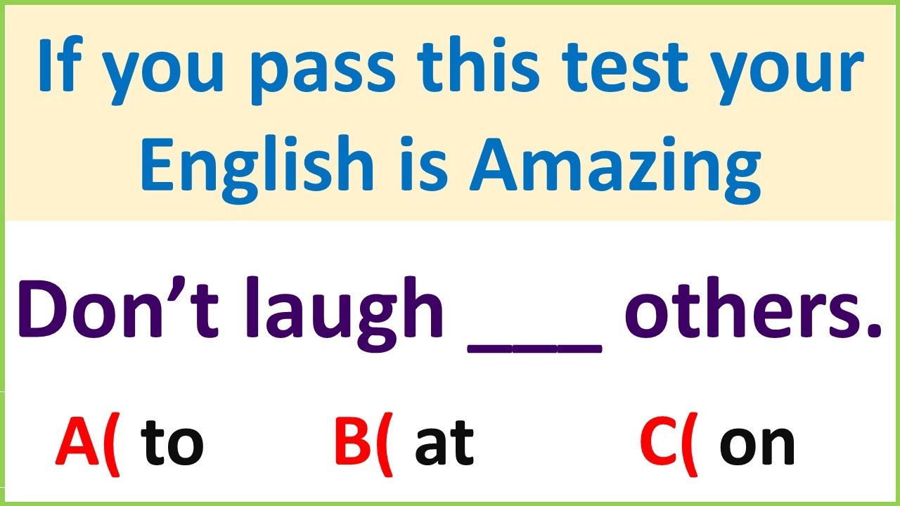 Тест по английской грамматике для продвинутых пользователей✍️📖Если вы пройдете этот тест, ваш анг...