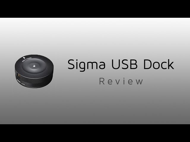 Sigma USB Dock Review - YouTube