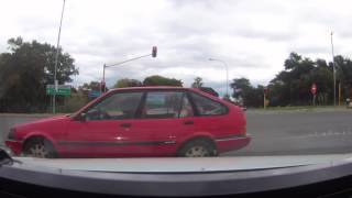 20170515 High-speed rapid take down of thieves in stolen vehicle in Benoni South Africa