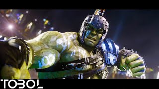Lil Nas X - MONTERO (Call Me By Your Name) Remix | Thor vs. Hulk [4K] Resimi