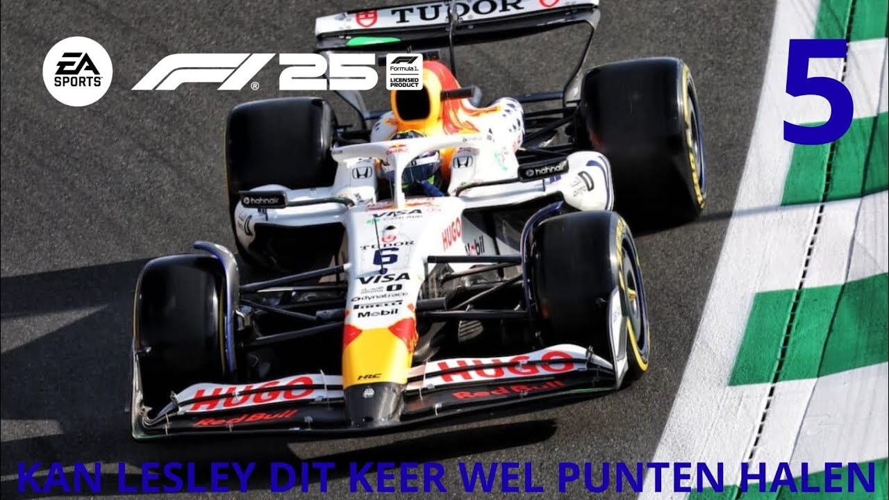 KAN LESLEY DIT KEER WEL PUNTEN HALEN!? | F1 25 COOP CAREER MODE #5 
