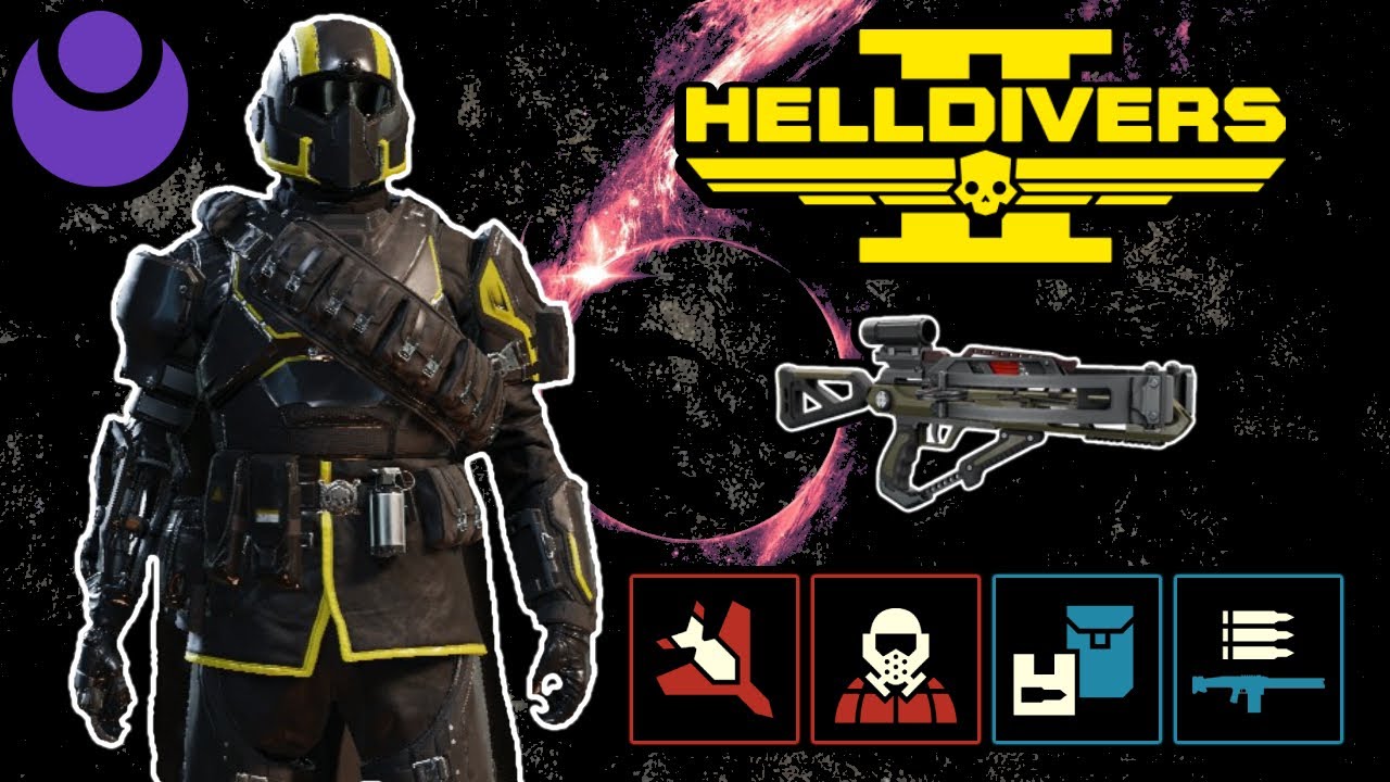 Helldivers 2 - Exploding Crossbow Gameplay (Solo Super Helldive) - YouTube