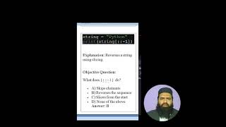 Python Beginner Quiz 5 : Test Your Coding Knowledge | Learn Python with Easy Examples Wealth