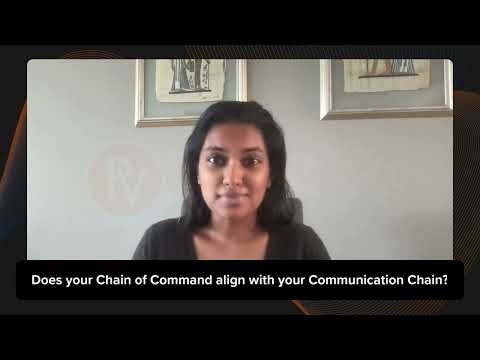 Is your Chain of Command aligned with your Chain of Communication?