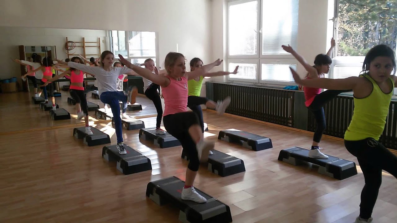 MK Kladno step aerobik