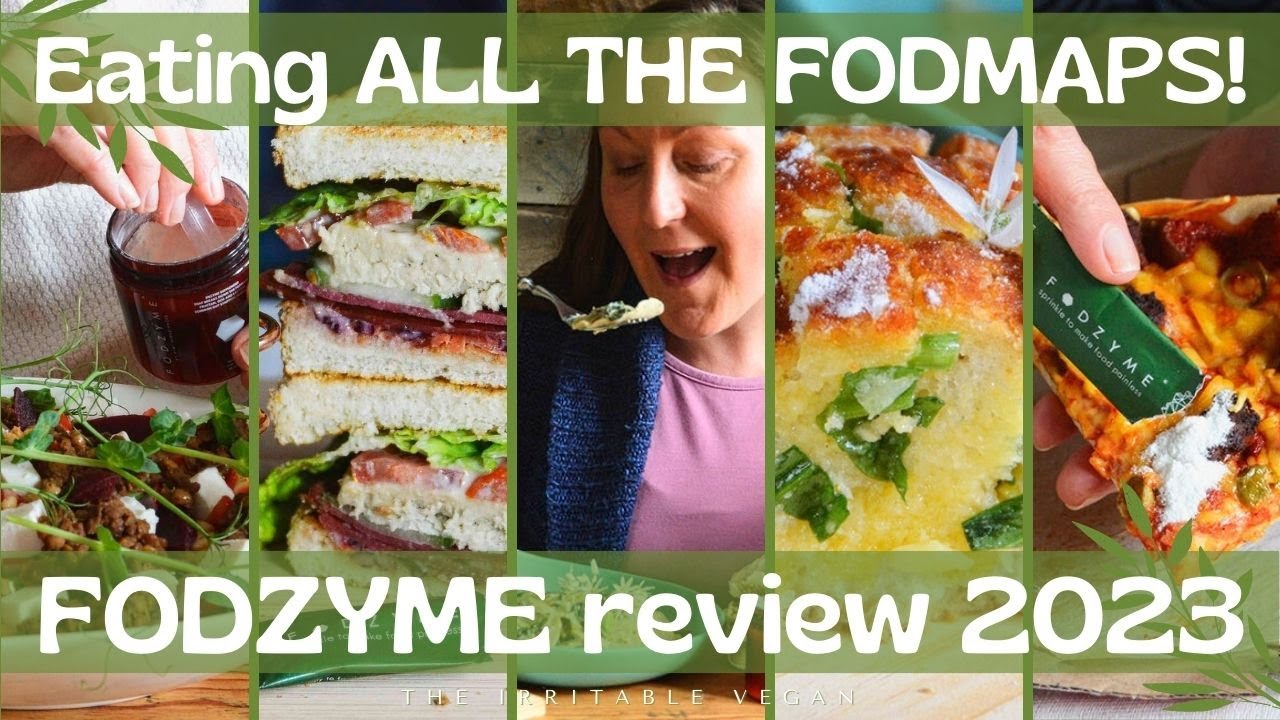 What I Ate - Fodzyme review 2023 - Eating ALL the HIGH FODMAP foods