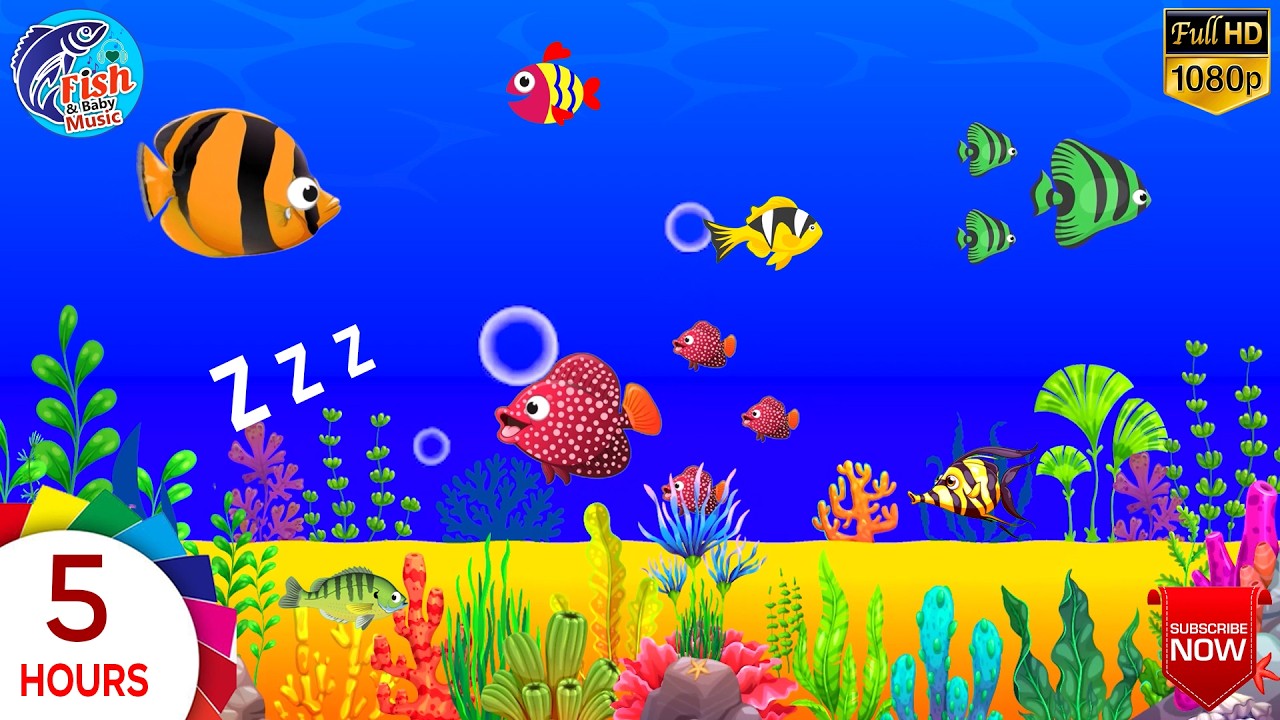 Deep Sleep Baby Music 😴 Fish & Baby Music for Insomnia Relief #4