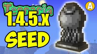 Terraria how to get EYEBALL STATUE or Demon Eye Statue fast (NEW SEED for 1.4.5.6) (NO DIG) (2026)
