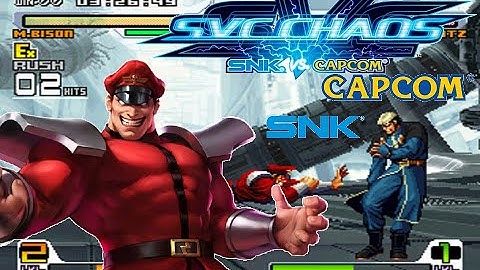SNK vs. Capcom: SVC Chaos [60fps] Hardest-M.Bison No Lose ALL