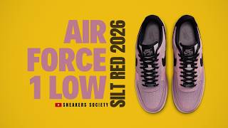 SILT RED 2026 Nike Air Force 1 Low | DETAILED LOOK + PRICE