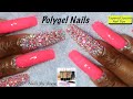 DIY Trying a New Polygel- Tapered Square Nails -Burano Nail Kit from Amazon Prime