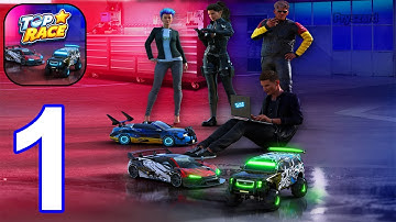 Top Race! - Super Car Battle - Gameplay Walkthrough Part 1 Tutorial (iOS, Android)