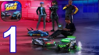 Top Race! - Super Car Battle - Gameplay Walkthrough Part 1 Tutorial (iOS, Android) screenshot 2