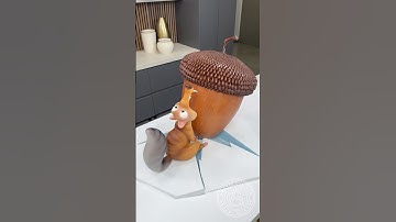 Chocolate Ice Age! 🐿️ Do you think he finally got the Acorn? #amauryguichon #chocolate