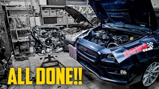 Subaru WRX Engine Rebuild PT5 Fully Assembled!!