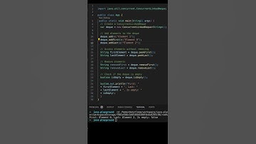 Concurrent Data Structures: Working with ConcurrentLinkedDeque in Java