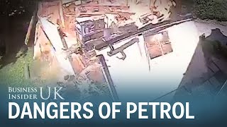 Why storing petrol in a garden shed can be dangerous