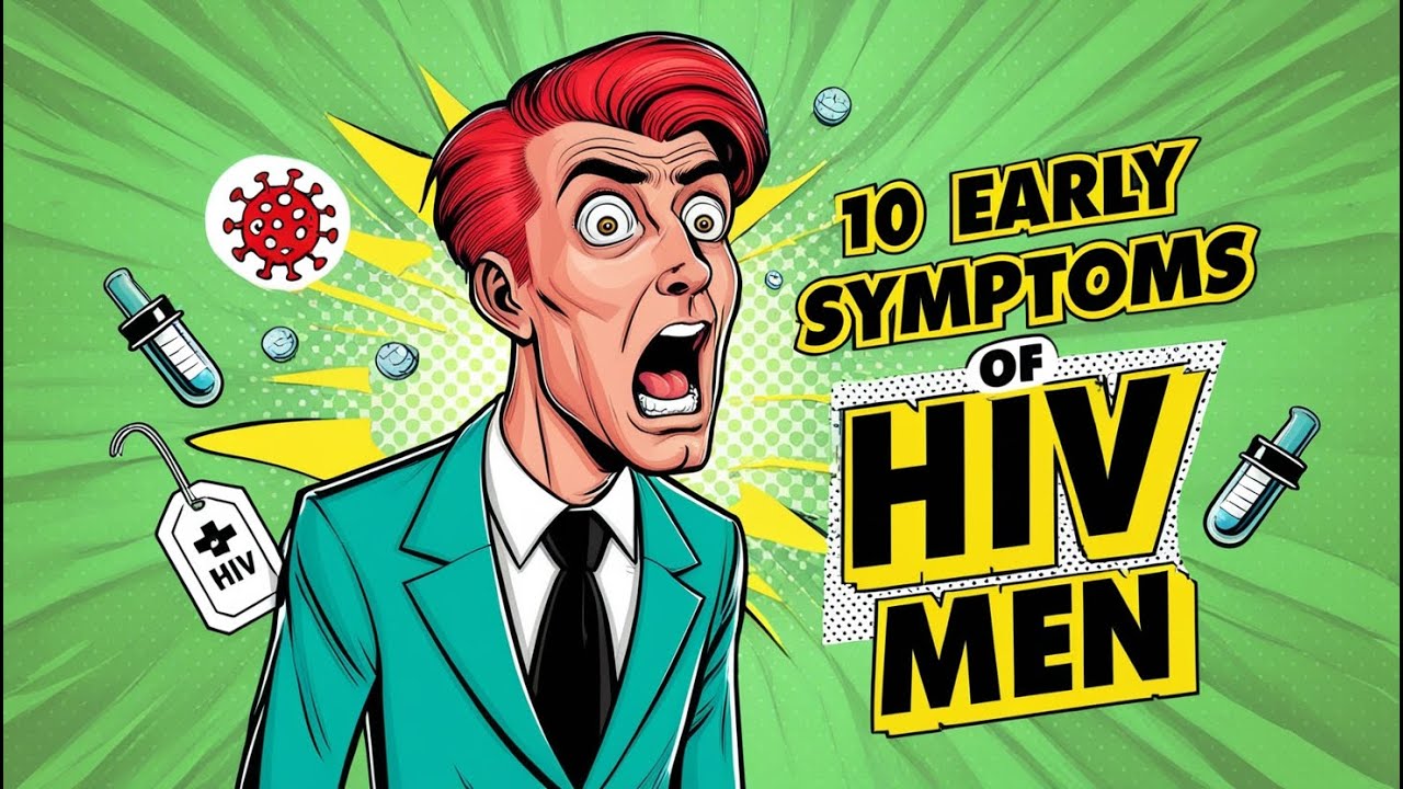 10 ранних симптомов ВИЧ у мужчин | (на основе исследований)