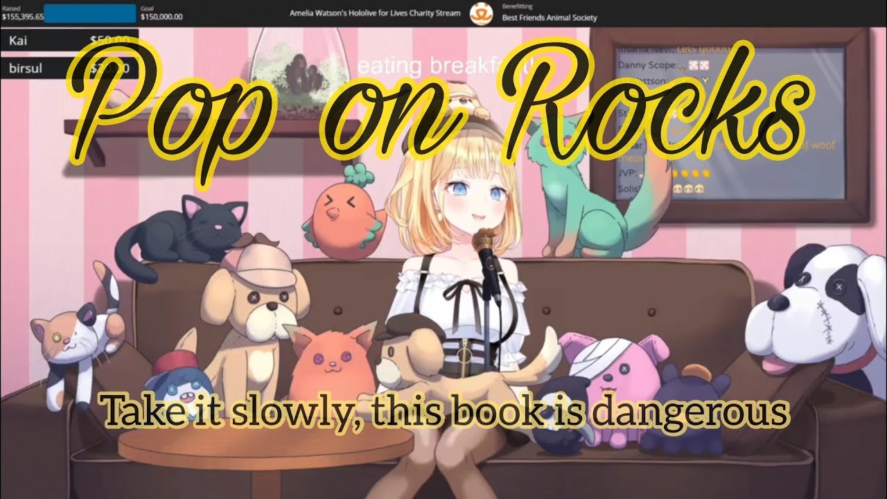 Amelia Sings Pop On Rocks W Lyrics Live Performance Amelia Watson Youtube