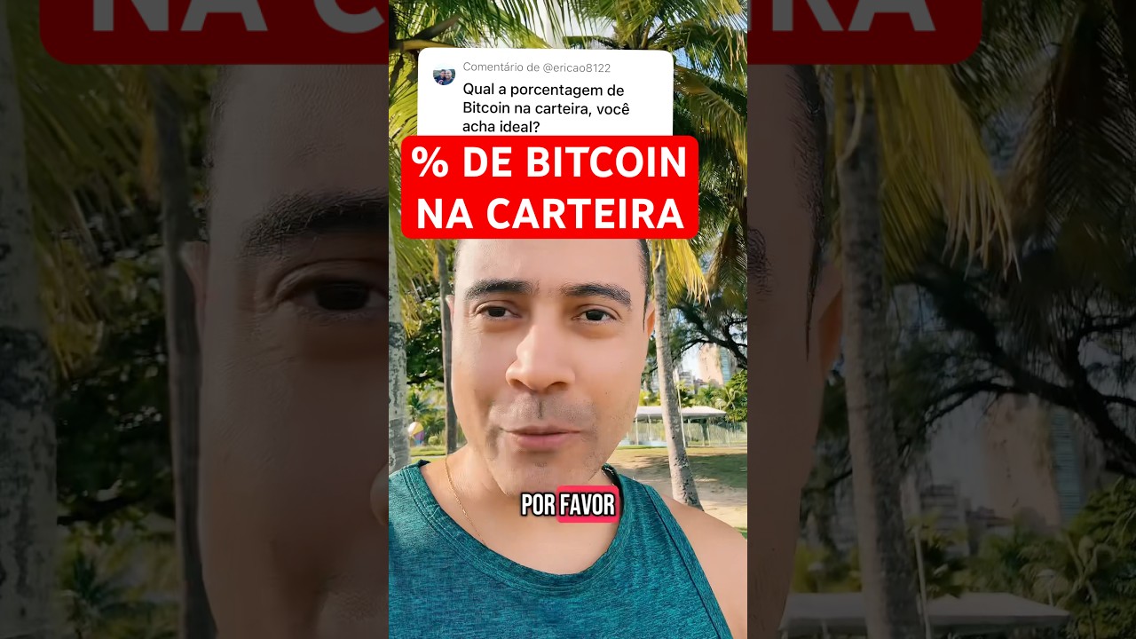 How much % of your portfolio should you have in bitcoin #shorts #btc # bitcoin #investing - YouTube