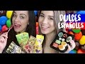 PROBANDO DULCES ESPAÑOLES CON ROSY MCMICHAEL