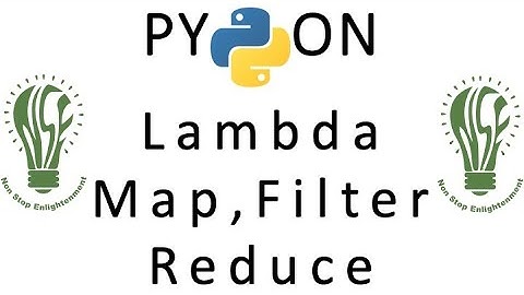 13 | Python Tutorial for Beginners | Lambda Map Filter Reduce in Python