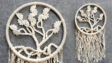DIY Tree Of Life Macrame Wall Hanging Tutorial