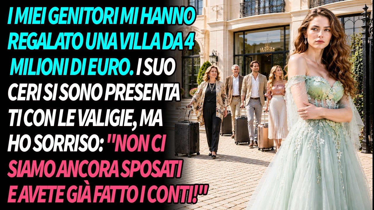 Domenica mattina, Milano, stavo sistemando un vaso di gigli quando il campanello suonò con insistenza. Sullo schermo della telecamera vidi Marco, i suoi genitori, suo fratello Luca con moglie e...
